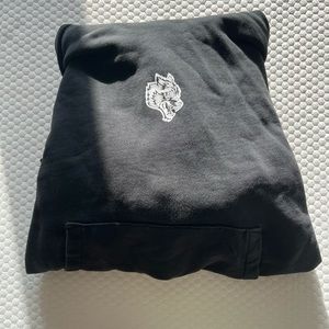 Like new dark sport hoodie, no draw strings buttons at neck